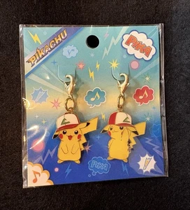 Pokemon Center Limited Satoshi Sombrero Pikachu Metal Dije - Imagen 1 de 2