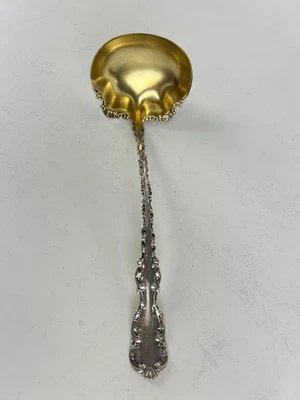 Vintage Sterling Silver Whiting-Gorham Louis XV Soup/Punch Ladle 12" - Initials - Image 1 of 4