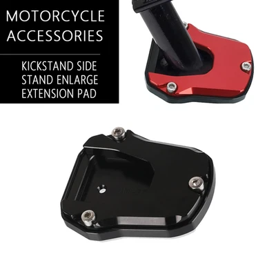 Motorcycle Side Stand Enlarge Extension Pad FOR HONDA NX125 NS110R NBX100 EX125 Foto 1 de 4