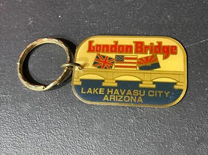 London Bridge Lake Havasu City Arizona Keychain Key Fob Ring - Picture 1 of 2