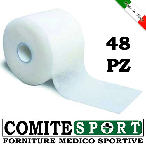 48 SALVAPELLE Cm. 7 x 27 M. TAPE TAPING - SIXTUS - BENDAGGIO SPORTIVO - CALCIO.