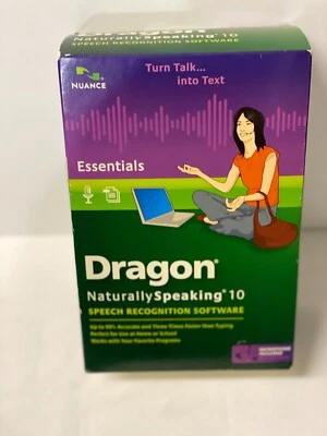 Nuance Dragon Naturally Speaking 10   NIB - Image 1 of 4