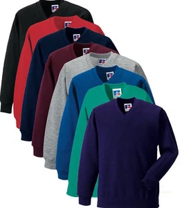 Sudadera De Cuello En V Para Niños Jerzees School 272B Russell - Imagen 1 de 10