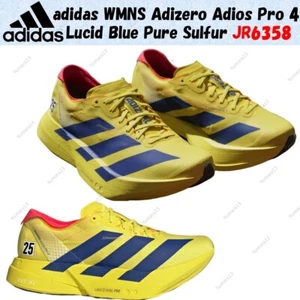 adidas WMNS Adizero Adios Pro 4 Lucid Blue Pure Sulfur JR6358 Women's Size - Picture 1 of 17