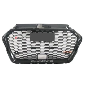 Se adapta a Audi A3 S3 8V5 2017-2019 parrilla delantera panal quattro con ACC - Imagen 1 de 1