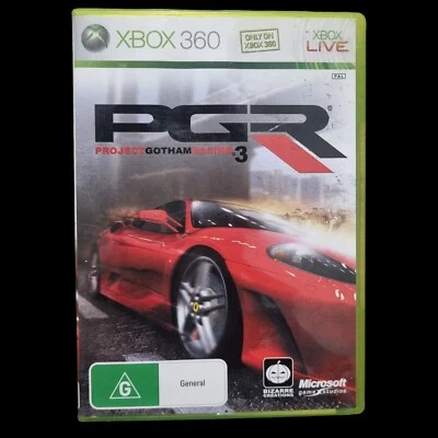 XBOX 360 | PGR PROJECT GOTHAM RACING 3 | Microsoft PAL Game | Manual |  - Image 1 of 4