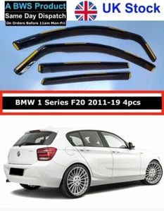 BMW 1 Series F20 5door hatchback 2011-2019 wind deflectors 4pc - Picture 1 of 6