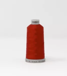MADEIRA # 1637 -- Cinnamon Red - Polyneon Machine Embroidery Thread, 1,100 yards - Picture 1 of 1