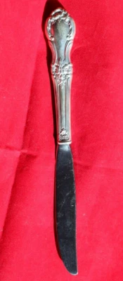 Wild Rose-Nuevo Cuchillo Hueco Moderno Internacional Plata 9 1/4" Foto 1 de 4