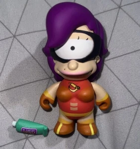 Kidrobot FUTURAMA Mini Series 2 LEELA AS CLOBBERELLA 3" Vinyl Figure 2014 - Picture 1 of 4