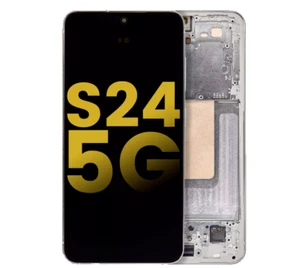 OLED Assembly With Frame Compatible For Samsung Galaxy S24 5G - Picture 1 of 3