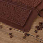 3PCS Heart-Coffee Beans Shaped 3D Chocolate Molds Silicone Bakeware Set Tool-LI