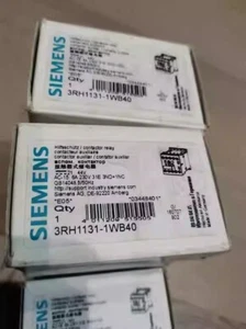 1PCS, Siemens,new and original, contact relay 3RH1131-1WB40, free shipping - Picture 1 of 3