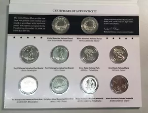 2013 P & D AMERICA THE BEAUTIFUL QUARTERS UNCIRCULATED COIN SET U.S. MINT - Picture 1 of 8