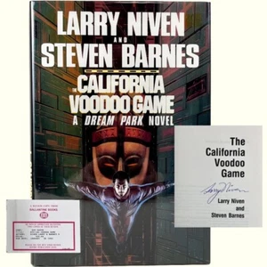 1992 SIGNED 1st California Voodoo Game Larry Niven, Steven Barnes, Dream Park - Picture 1 of 6