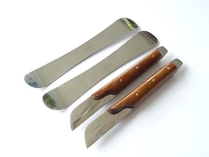 Gipsmesser + Gipsspatel (4-teilig) - Kitt-Messer Gips-Messer feiner Spatel - Bild 1 von 10