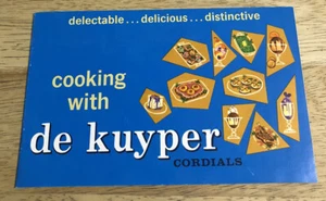 Vintage Kochen mit De Kuyper Cordials Rezeptheft - Bild 1 von 5