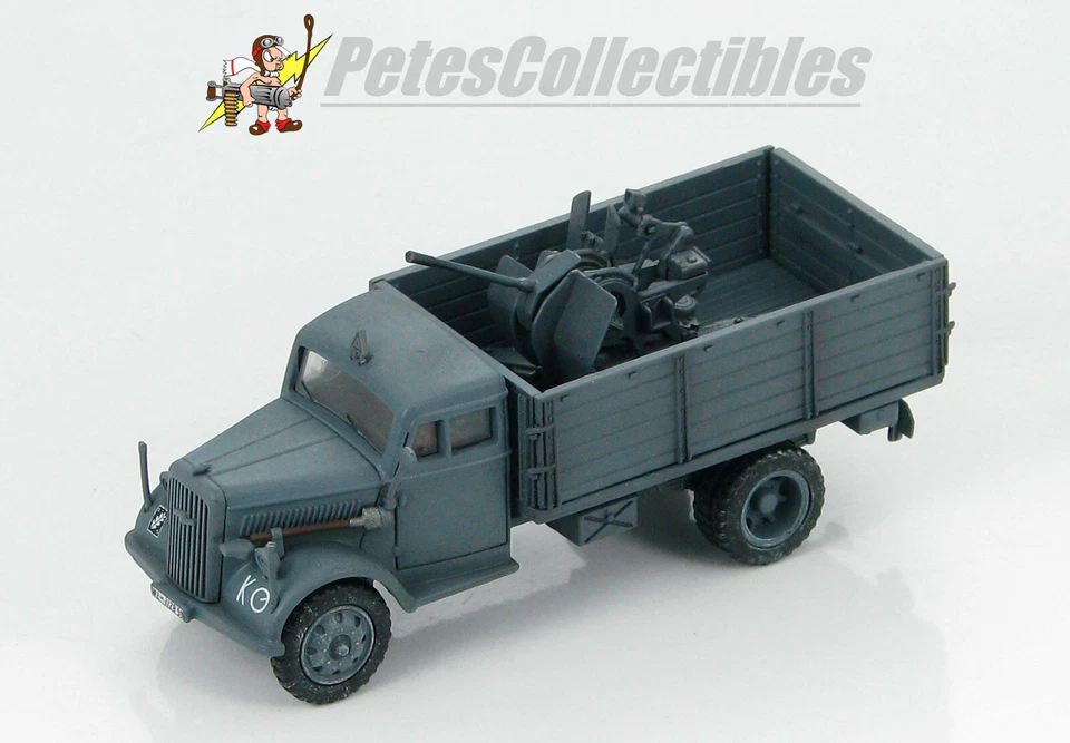 Hobby Master HG3909 Opel Blitz Cargo Tr Ejército Alemán Rusia con pistola antiaérea de 20 mm 1:72 Foto 1 de 1
