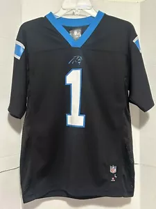 Camiseta Cam Newton #1 Carolina Panthers NFL Ropa Talla Juvenil Grande 12-14 - Imagen 1 de 5