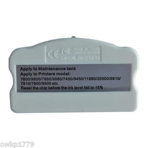 HOT Chip Resetter for Epson Stylus Pro 7900 / 9900 / 7910 / 9910 Waste Ink Tank - Picture 1 of 5