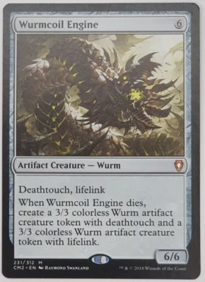 Magic The Gathering - Wurmcoil Engine Card - Commander Anthology II - Image 1 of 2