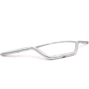 1" 25mm Chrome Handlebar Handle For Harley Tour Glide Wide Glide Sportster 883 - Picture 1 of 4