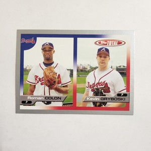 2005 Topps Total Kevin Gryboski/Roman Colon Silver #623 Atlanta Braves 