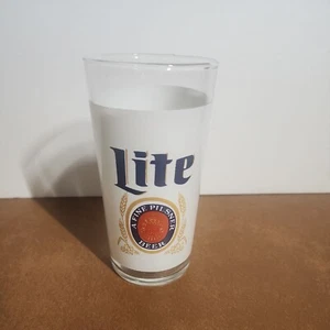 Vaso de cerveza Miller Lite vintage de 10 oz 5,5 pulgadas de alto. Vaso de cerveza de coleccionista - Imagen 1 de 11