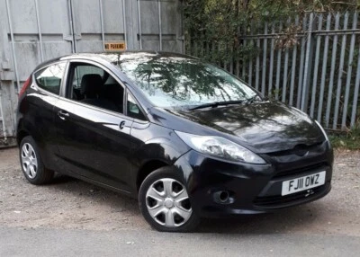 FORD FIESTA MK7 1.4 TDCI 2008 2009 2010 2011 2012 BREAKING SPARES BLACK 3 DOOR . - Image 1 of 4
