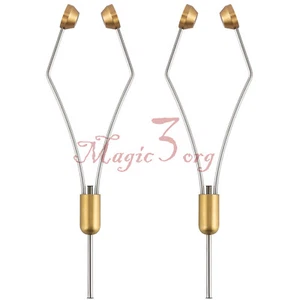 Soporte de bobina para atar moscas 2 piezas Soporte de carrete de rosca Cabeza de bala de acero inoxidable - Imagen 1 de 5