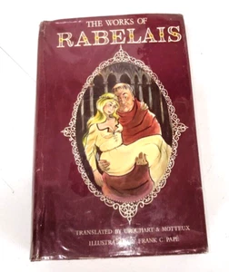 Vintage The Works Of Francois Rabelais Abbey Book Hardcover - Bild 1 von 15