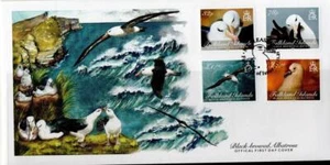 ISLAS MALVINAS 2021 ALBATROS CEJAS NEGRAS MT AGRADABLE CANCELAR REF49 - Imagen 1 de 1