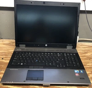Dell Elitebook 8740w 17” Black&Silver Laptop READ - Picture 1 of 6