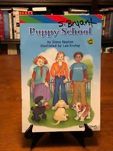 PUPPY SCHOOL by Diana Noonan (Harcourt School Trophies: ELL Grade 2 Reader) - Picture 1 of 4