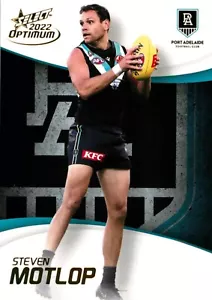 2022 PORT ADELAIDE POWER AFL Card STEVEN MOTLOP Optimum - Photo 1 sur 3