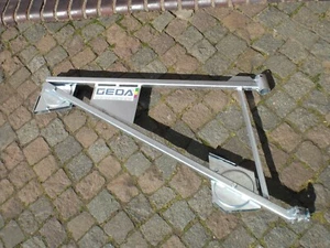 Bauaufzug GEDA Schwenkarm (GEDA Maxi / Mini) Seilaufzug Baulift Gerüstaufzug Bau - Bild 1 von 2
