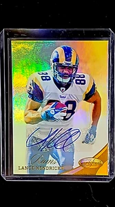 2012 Certified Mirror Gold Signatures #148 Lance Kendricks /25 Auto Autograph - Bild 1 von 10