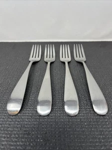Lote de 4 tenedores de cena satinados Ikea Loja 8 pulgadas 22422 acero inoxidable 224,22 - Imagen 1 de 13