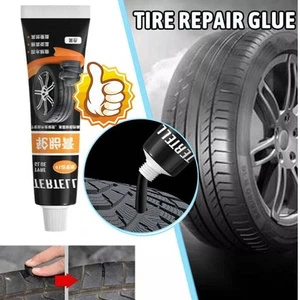 30ml Schwarz Reifenreparatur Sofort Autoreifen Reparatur Kleber Gummi Stark Flüssigkeit HO T - Bild 1 von 8
