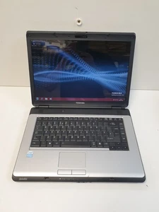 TOSHIBA SAT L300-1CU INTEL DUAL CORE 320GB HDD 4GB RAM WINDOWS 7 - Imagen 1 de 5