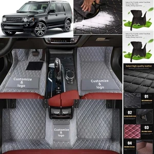 For Land Rover Discovery Car Floor Mats Luxury Waterproof Pads Liner Auto Rug - Imagen 1 de 38