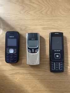 Vintage Handys: Nokia 8850 | Samsung SGH-E900 | Nokia 1209 – Sammlerstücke - Bild 1 von 6