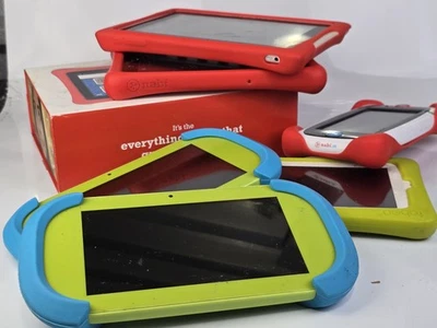 Lote Tabletas Infantiles NABI Tabletas y PBS Niños Lote De 6 Tabletas Foto 1 de 4