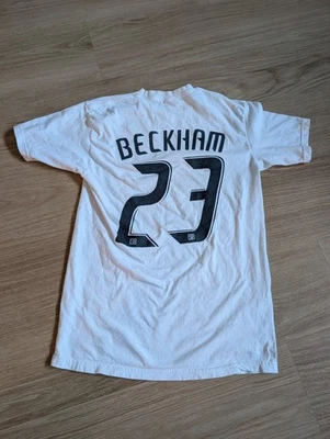Camisa Retro David Beckham #23 LA Galaxy Vintage Talla Mediana Usada Rara MLS Foto 1 de 4