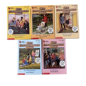 Vintage 90er The Babysitters Club Buch Lot 51 52 56 57 58 Scholastic Apple Taschenbuch - Bild 1 von 4