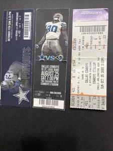 3- Dallas Cowboys Ticket Stubs 2009, 2012, And 2015 - Picture 1 of 5