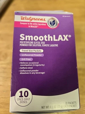 Dos cajas suavemente osmóticas paquetes laxantes tamaño viaje caducan 25/11 Foto 1 de 2