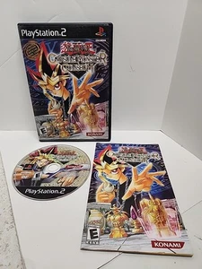 Yu-Gi-Oh! Capsule Monster Coliseum (PS2, 2004) PlayStation 2 con manuale! Senza carte - Foto 1 di 5