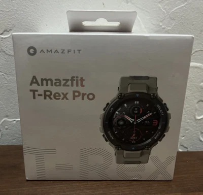 Brand New , Sealed - Amazfit T-Rex Pro Smart Watch - Grey - Image 1 of 4