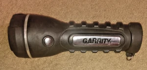 Linterna de goma resistente al agua Garrity 8,5" negra - Imagen 1 de 5